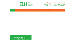 Desktop Screenshot of earlyliteracymatters.com